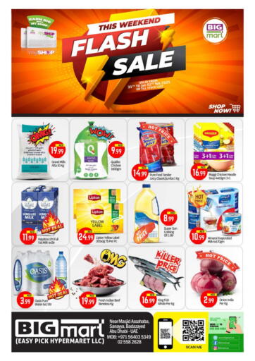 UAE - Abu Dhabi BIGmart offers in D4D Online. Bada Zayed, Sanya. . Till 2nd February