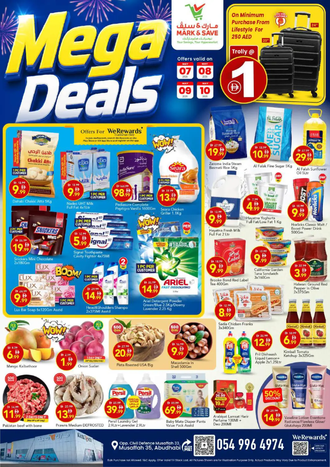 UAE - Abu Dhabi Mark & Save offers in D4D Online. Musaffah 35, Abu Dhabi. . Till 10th May