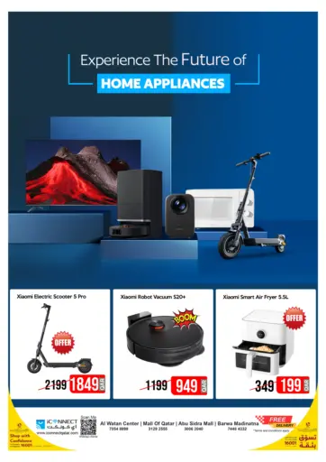 iCONNECT - Experience The Future Of Home Appliances in Qatar Offers - Qatar Experience The Future Of Home Appliances