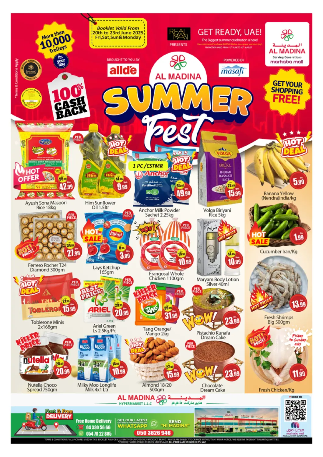 UAE - Dubai Al Madina  offers in D4D Online. Marhaba Mall - Ras Al Khor ,Dubai. . Till 23rd June