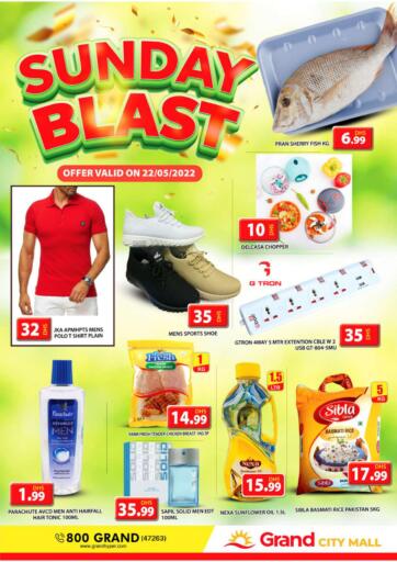 UAE - Sharjah / Ajman Grand Hyper Market offers in D4D Online. City Mall - Dubai. . Only On 22nd May