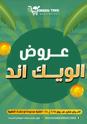 Green Tree Hypermarket - Sohag - Special offer in Egypt Offers - Egypt Special offer