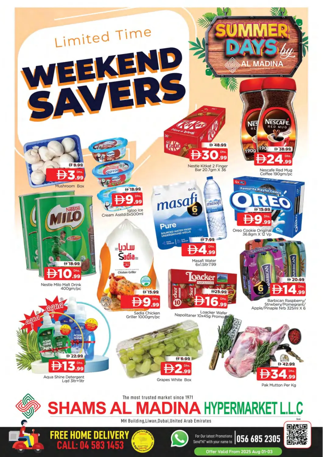 UAE - Dubai AL MADINA (Dubai) offers in D4D Online. AL MADINA - Liwan. . Till 3rd August