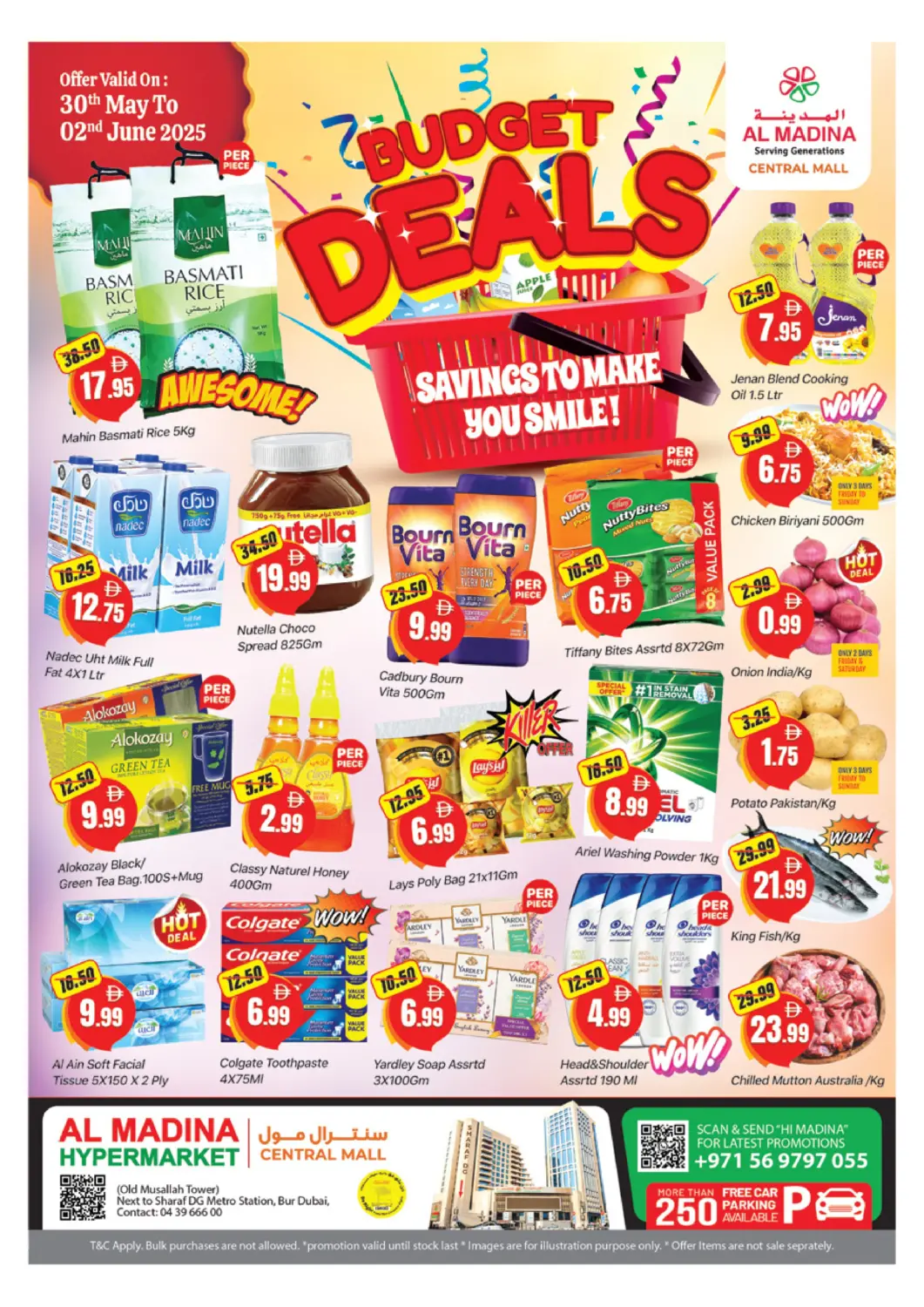 UAE - Dubai Al Madina  offers in D4D Online. Central Mall - Bur Dubai. . Till 2nd June