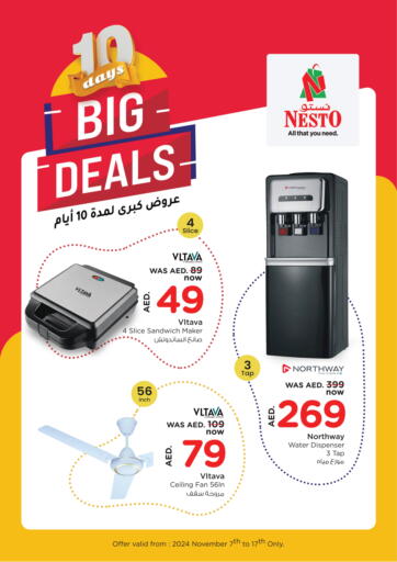 UAE - Dubai Nesto Hypermarket offers in D4D Online. 10 Days Big Deals. . Till 17th November