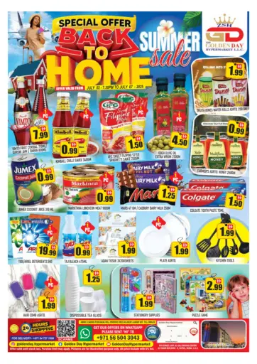 ZSH Golden Day Hypermarket L.L.C - Back To Home in UAE Offers - United Arab Emirates Back To Home