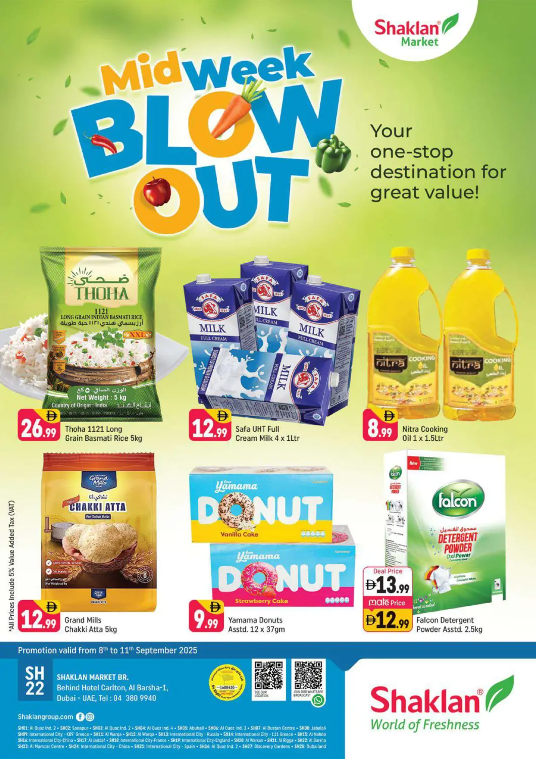 UAE - Dubai Shaklan  offers in D4D Online. Al Barsha 1 Dubai. . Till 11th September