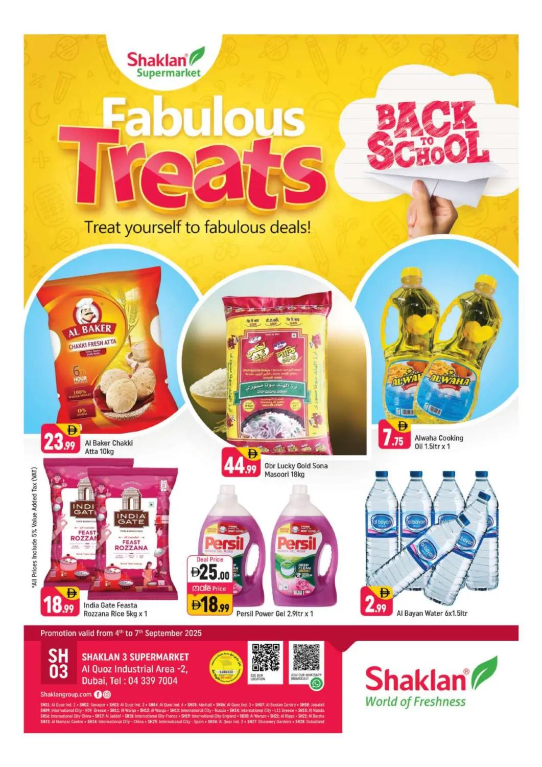 UAE - Dubai Shaklan  offers in D4D Online. Al Quoz - Ind area - 2,Dubai. . Till 7th September