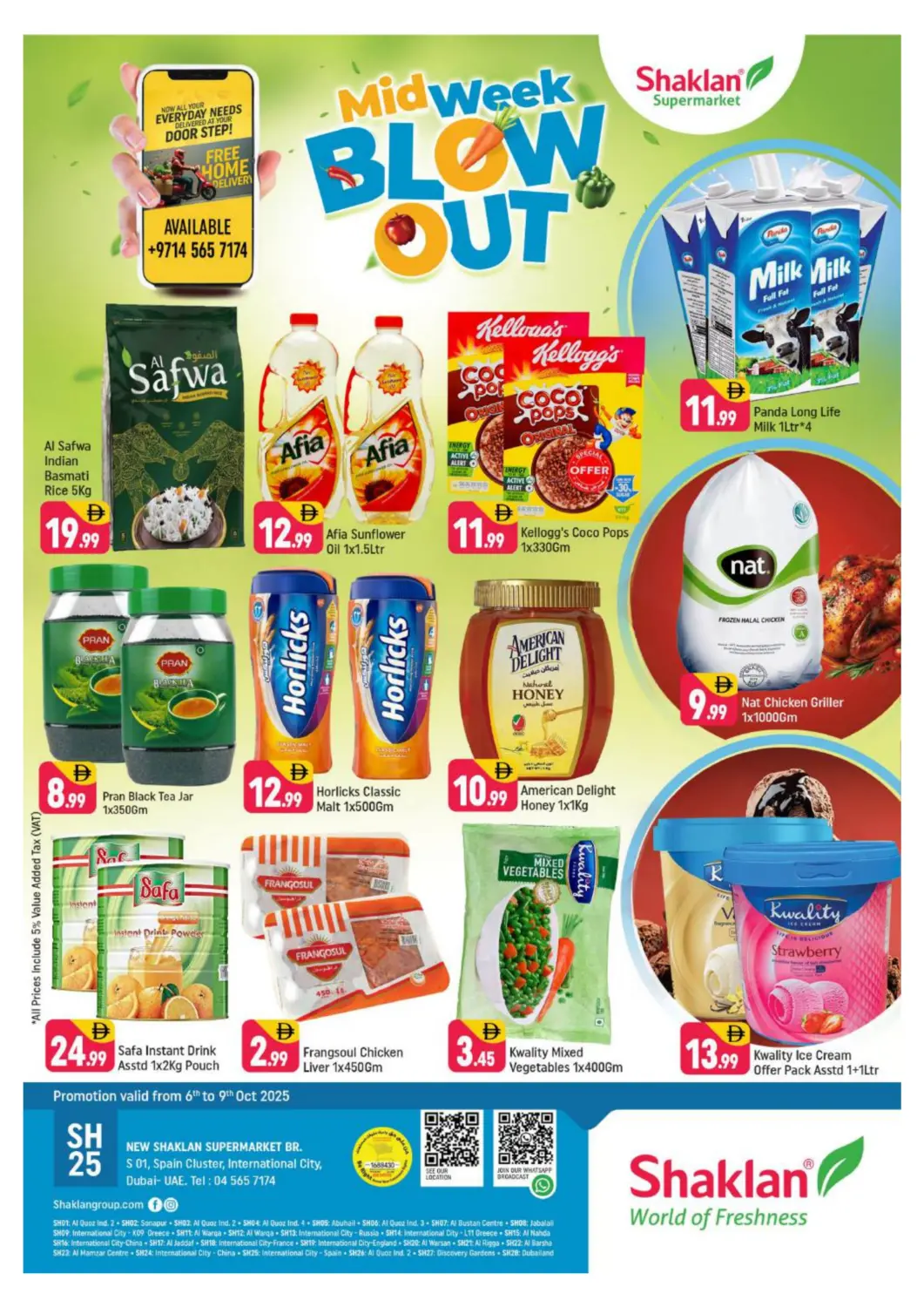 UAE - Dubai Shaklan  offers in D4D Online. S 01,Spain Cluster, International City, Dubai. . TIll 9th October