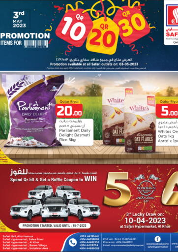 Qatar - Doha Safari Hypermarket offers in D4D Online. 10 20 30 QR. . Only On 03rd May