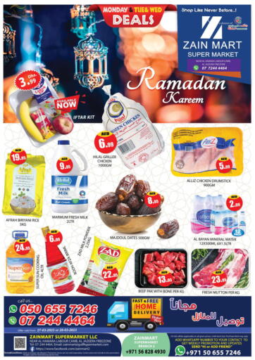 UAE - Ras al Khaimah Zain Mart Supermarket offers in D4D Online. Ramadan Kareem. . Till 28th March