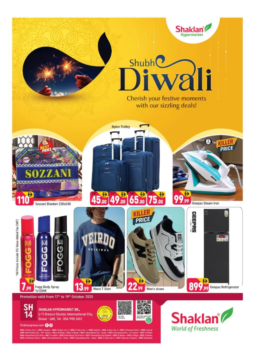 UAE - Dubai Shaklan  offers in D4D Online. L-11 Greece Cluster, IC- Dubai. . Till 19th October