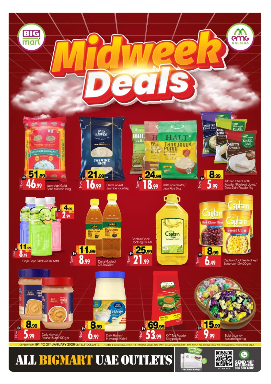 UAE - Abu Dhabi BIGmart offers in D4D Online. Midweek Deals. . Till 21st January