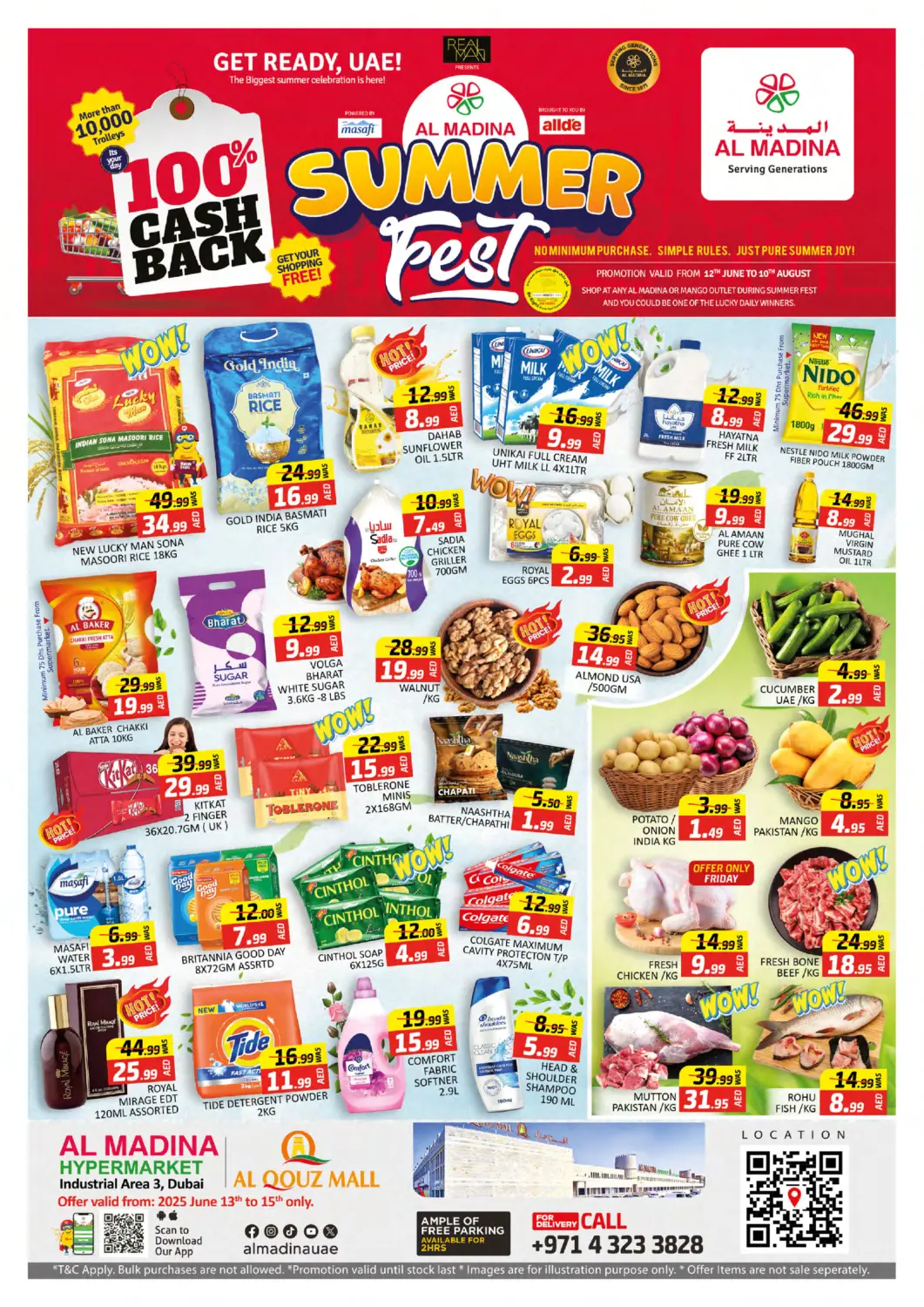 UAE - Dubai Al Madina  offers in D4D Online. Al Qouz Mall - Dubai. . Till 15th June