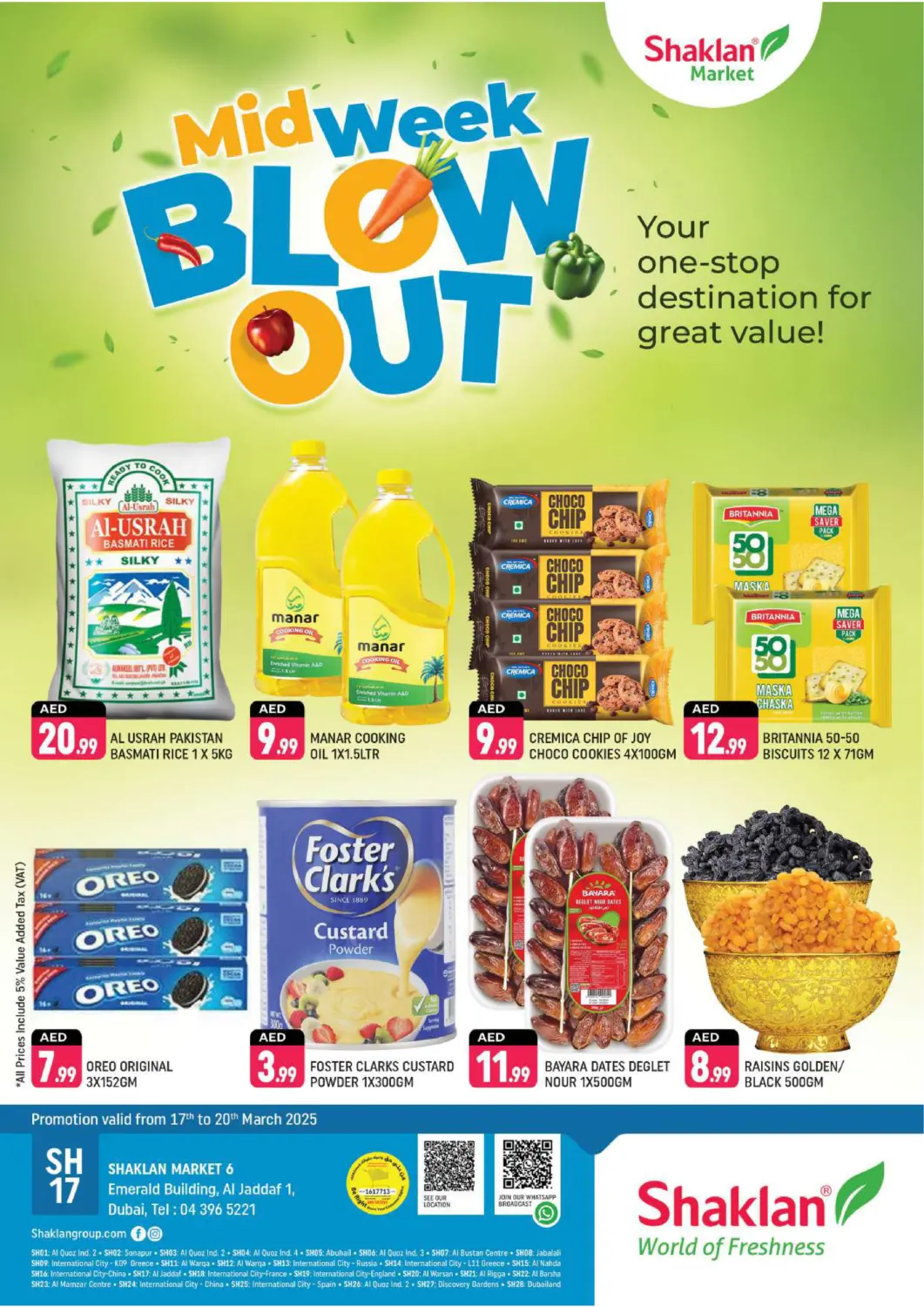UAE - Dubai Shaklan  offers in D4D Online. Emerald Building, Al Jaddaf 1. . Till 20th March