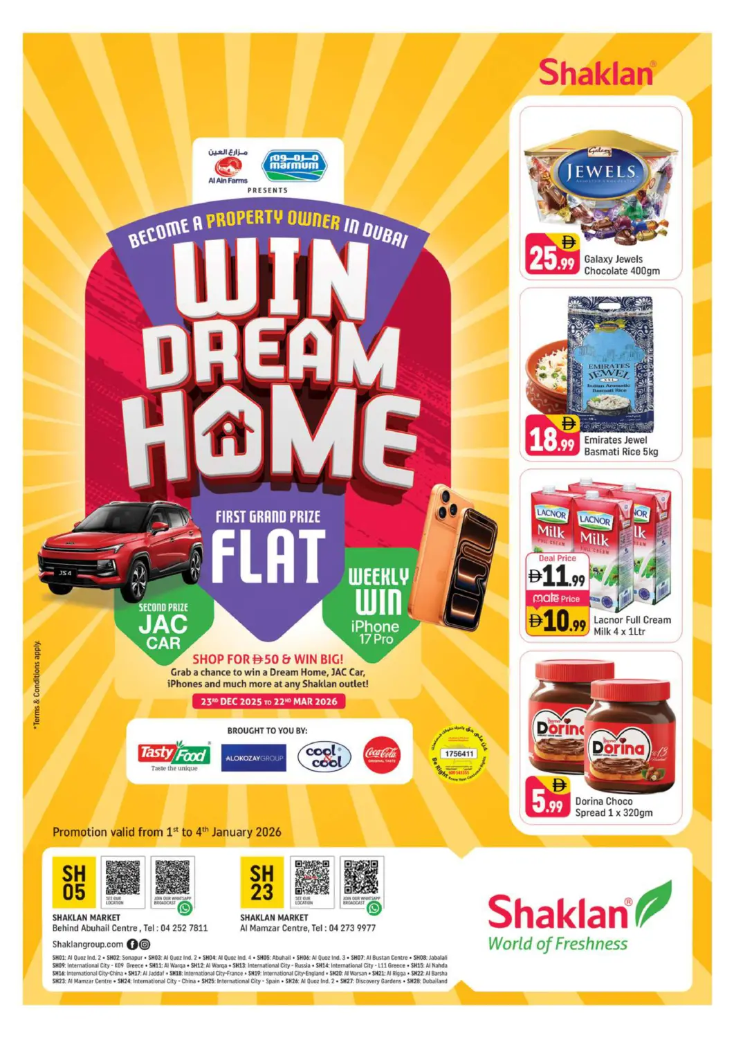 UAE - Dubai Shaklan  offers in D4D Online. Abuhail Center | Al Mamzar Center - Dubai. . Till 4th January