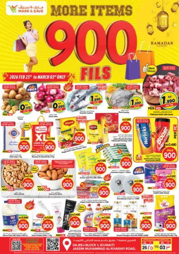 More Items 900 Fills