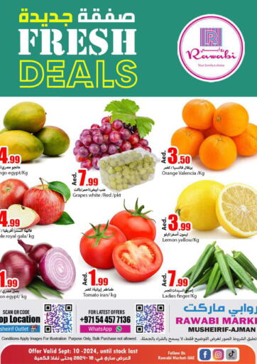 UAE - Sharjah / Ajman Rawabi Market Ajman offers in D4D Online. Mushrif-Ajman. . Only On 10th September