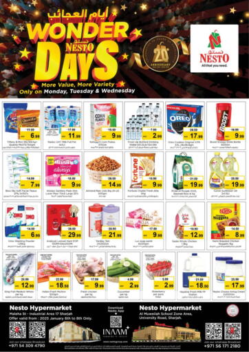 UAE - Dubai Nesto Hypermarket offers in D4D Online. Maleha St - Sharjah. . Till 8th January