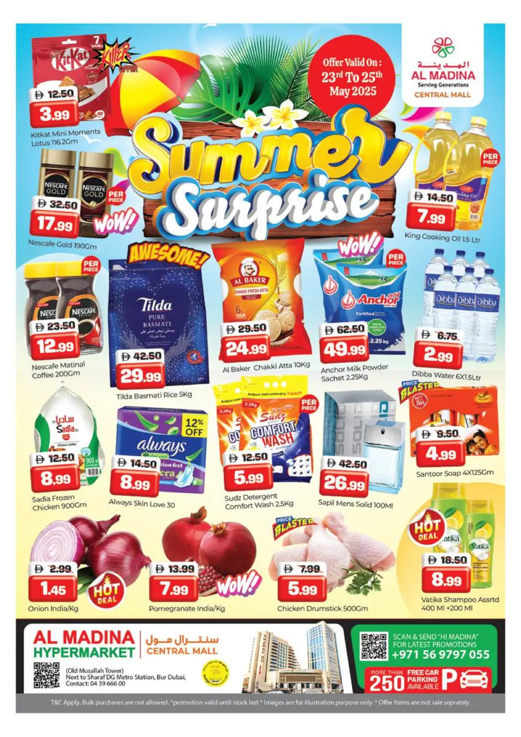 UAE - Dubai Al Madina  offers in D4D Online. Central Mall - Bur Dubai. . Till 25th May