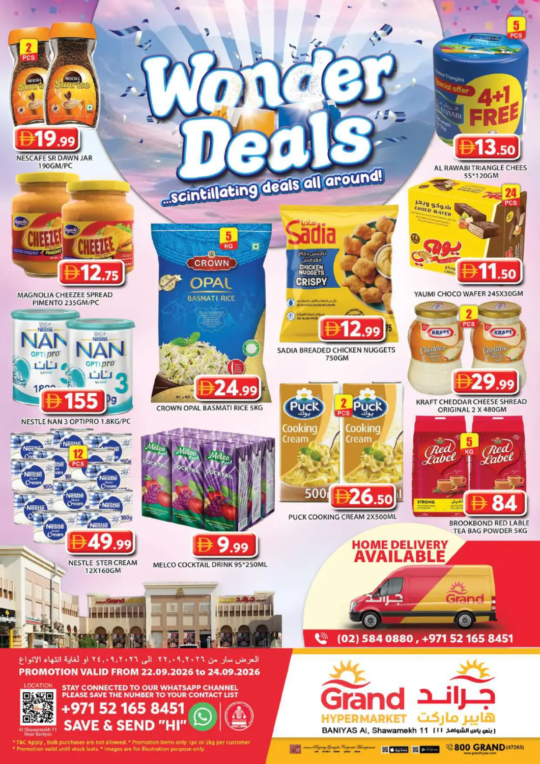 UAE - Abu Dhabi Grand Hyper Market offers in D4D Online. Baniyas - Abudhabi. . Till 24th September