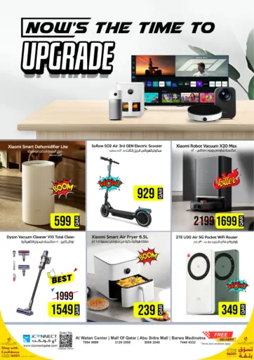 iCONNECT - Now's The Time To Upgrade in Qatar Offers - Qatar Now's The Time To Upgrade