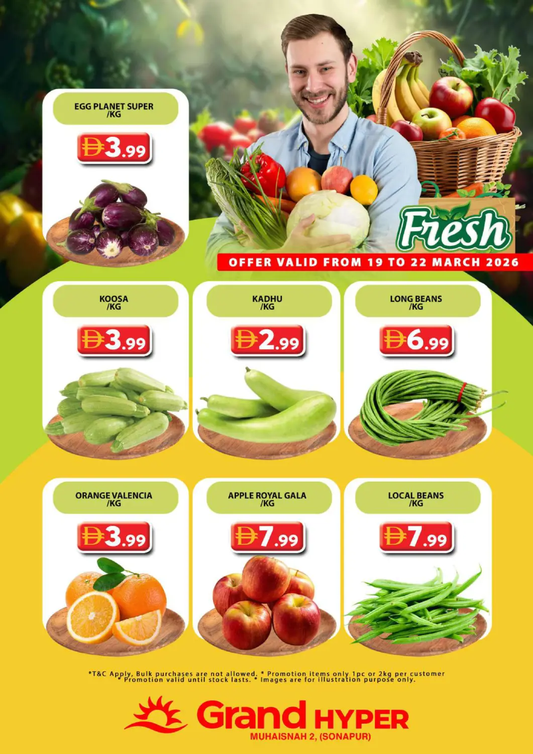 UAE - Dubai Grand Hyper Market offers in D4D Online. Muhaisnah 2 , (Sonapur). . Till 22nd March