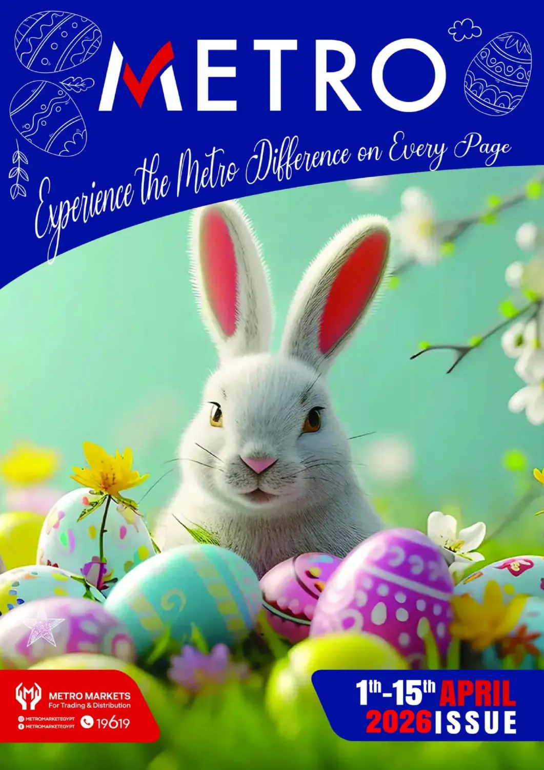 Egypt - Cairo Metro Market  offers in D4D Online. Happy Easter. . Till 15th April