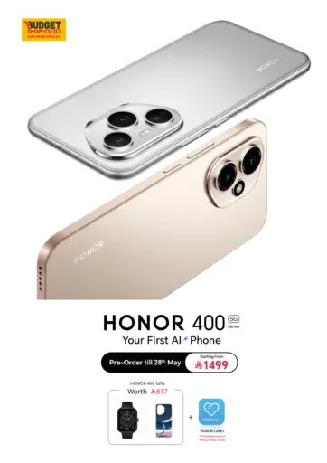 Budget Food - HONOR 400 in Saudi Arabia Offers - Saudi Arabia HONOR 400