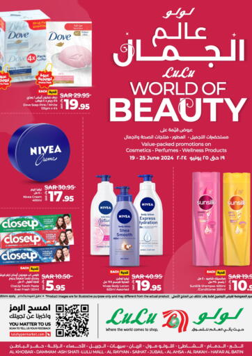 KSA, Saudi Arabia, Saudi - Arar LULU Hypermarket offers in D4D Online. World Of Beauty. . Till 25th June