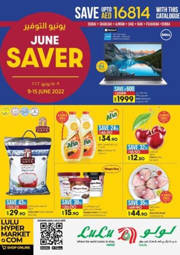 UAE - Umm al Quwain Lulu Hypermarket offers in D4D Online. June Saver. . Till 15th June