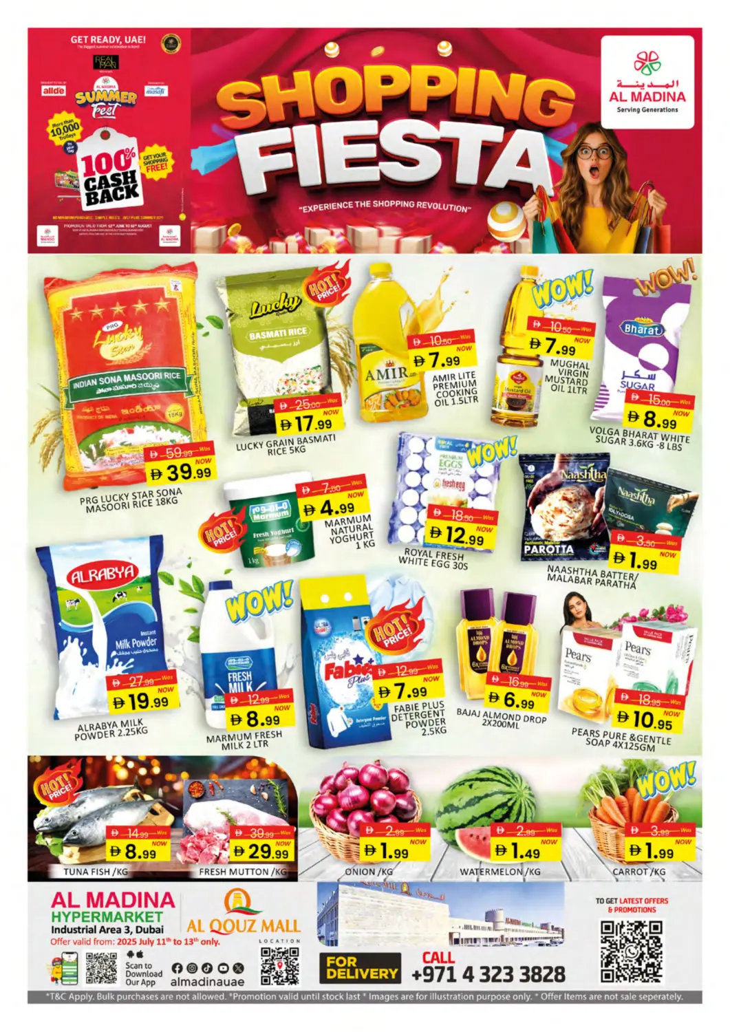 UAE - Dubai Al Madina  offers in D4D Online. Al Qouz Mall - Dubai. . Till 13th July