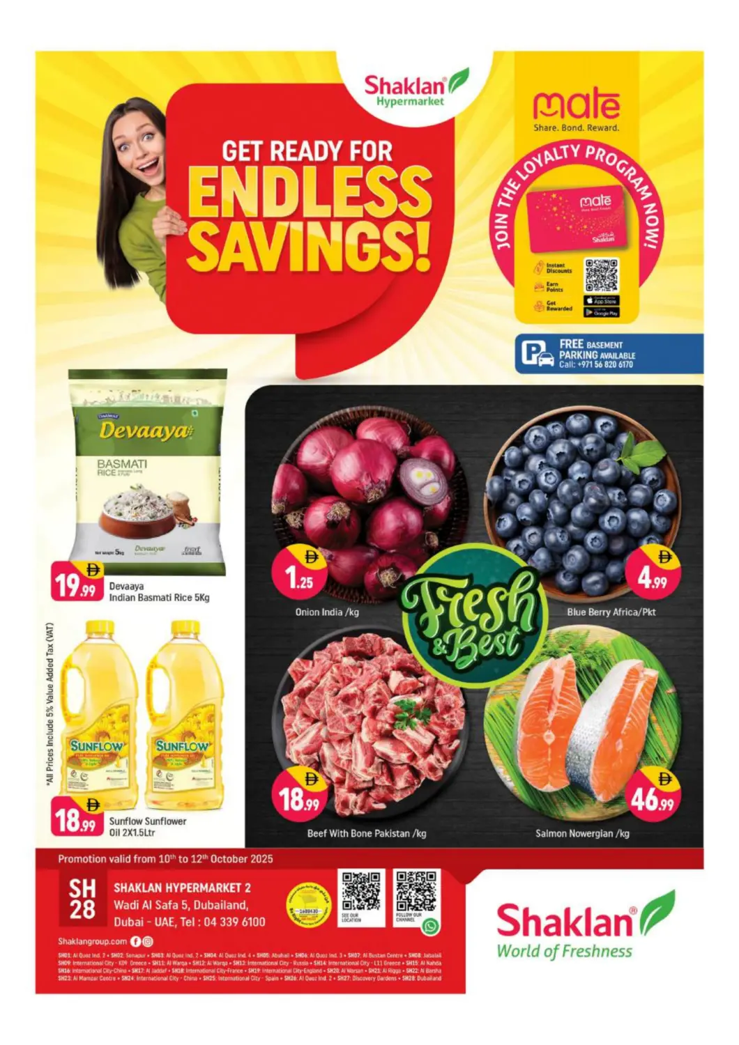 UAE - Dubai Shaklan  offers in D4D Online. Wadi Al Safa Dubai Land. . Till 12th October