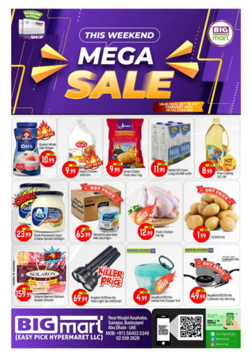 UAE - Abu Dhabi BIGmart offers in D4D Online. Badazayed, Abudhabi. . Till 9th February