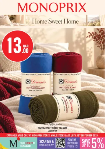 Monoprix Home Linen Specials!
