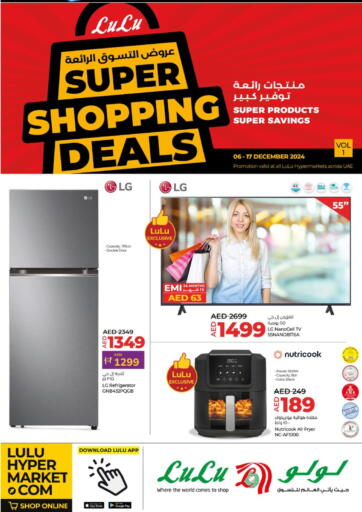 UAE - Ras al Khaimah Lulu Hypermarket offers in D4D Online. Super Shopping Deals. . Till 17th December