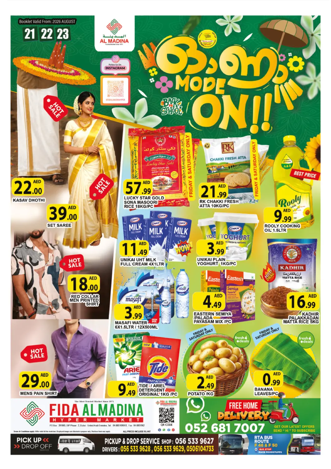 UAE - Dubai AL MADINA (Dubai) offers in D4D Online. Fida Al Madina -DIP 2. . Till 23rd August