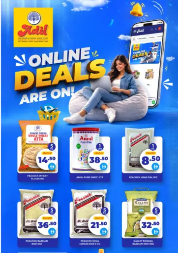 Online Deals Are ON!