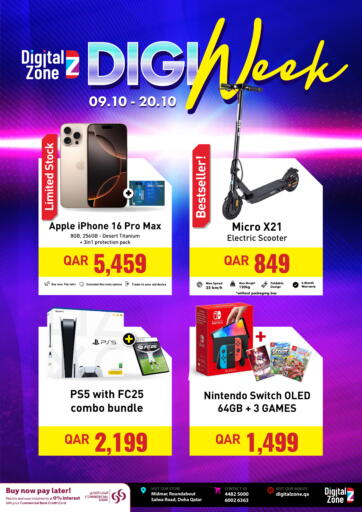 Qatar - Umm Salal Digital Zone Trading offers in D4D Online. Digi Week. . Till 20th October