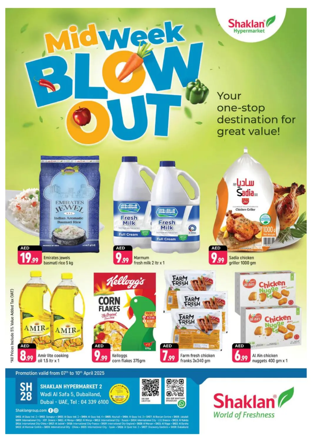UAE - Dubai Shaklan  offers in D4D Online. Wadi Al Safa 5, Dubai. . Till 10th April