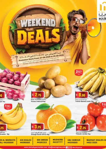 WEEKEND DEALS