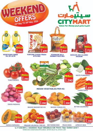 Bahrain CITY MART offers in D4D Online. Weekend Offers. . Till 26th May