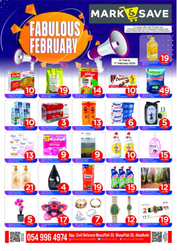 UAE - Abu Dhabi Mark & Save offers in D4D Online. Fabulous February. . Till 7th February