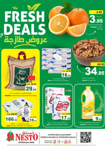 KSA, Saudi Arabia, Saudi - Al-Kharj Nesto offers in D4D Online. Fresh Deals @ Malaz. . Till 23rd April