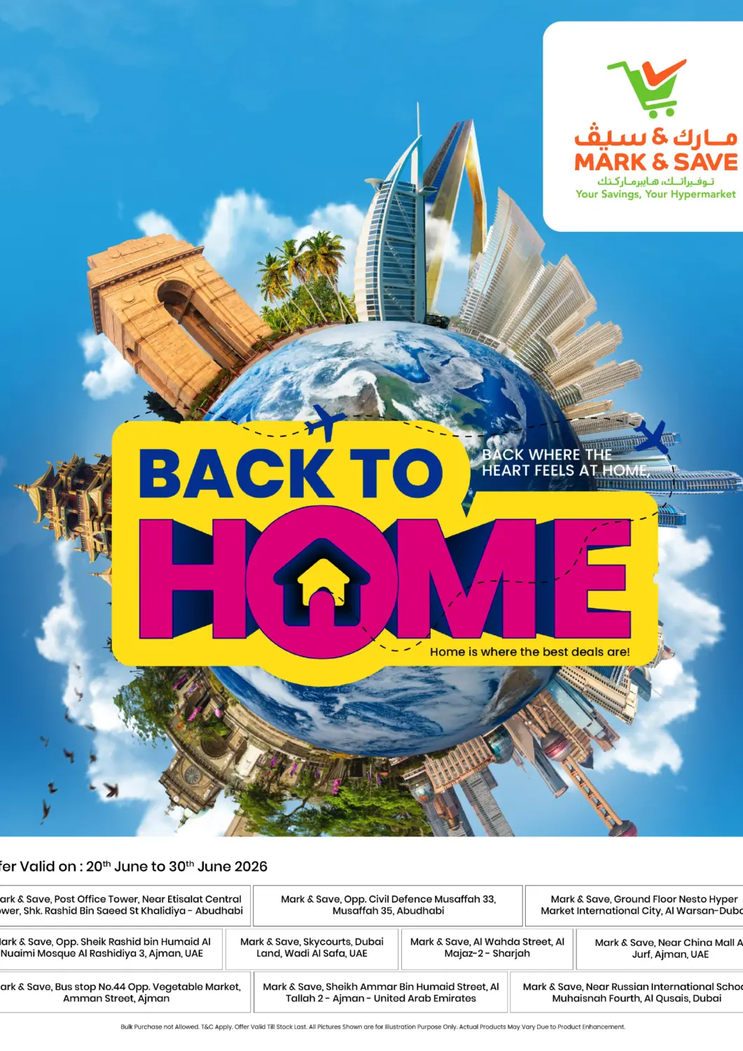 UAE - Dubai Mark & Save offers in D4D Online. Back To Home. . Till 30th June