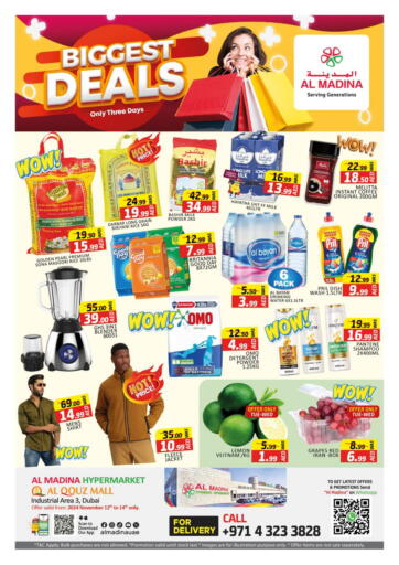 UAE - Dubai Al Madina  offers in D4D Online. Al Quoz Mall- Dubai. . Till 14th November