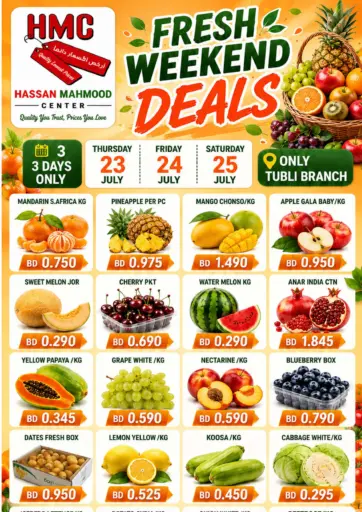Fresh Weekend Deals