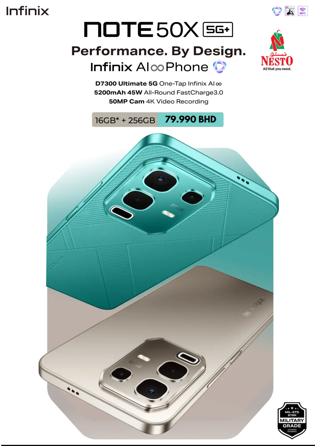 Bahrain NESTO  offers in D4D Online. Note 50X. . Until Stock Last