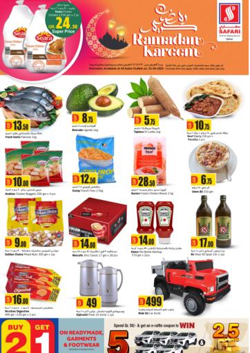 Qatar - Doha Safari Hypermarket offers in D4D Online. Daily Deals. . Only On 23th April