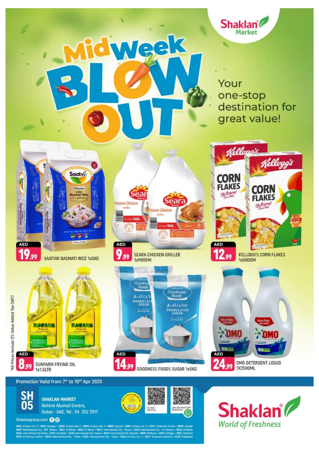 UAE - Dubai Shaklan  offers in D4D Online. Behind Abuhail Centre,Dubai. . Till 10th April